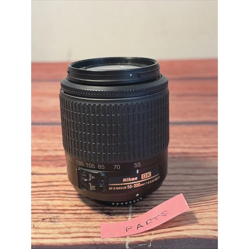 Nikon AF-S Nikkor 55-200mm 1:4-5.6G ED For Parts Only